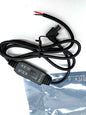 12 VDC to 5VDC 3A 90 Degree Angled Micro USB Adapter 30" Cable DC-DC Converter