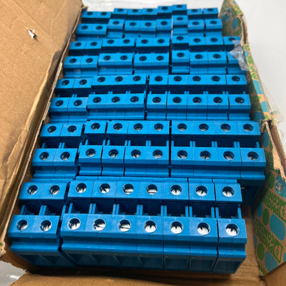 PHOENIX CONTACT UK 35N BU 3058350 Lot/48 ea Feed-through Terminal Block Blue New