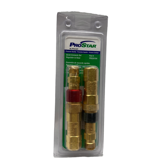 ProStar PRS28104 Praxair Quick Connects Set Regulator to Hose