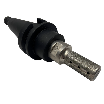CNC BT40 IMS Tapered Cone Tool Holder w/pull Stud and Diamond Finger Bit New