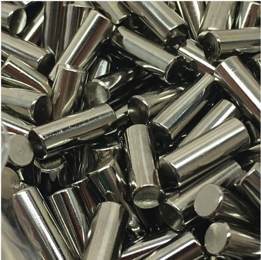 HUMBUCKER Nickel Plated Steel Pole Slugs for Guitar Pickup Makers NEW 25 Each