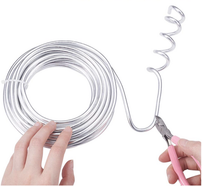 4 Gauge AWG Bare Soft Drawn Aluminum Tie Wire 651 FT 25 Lbs