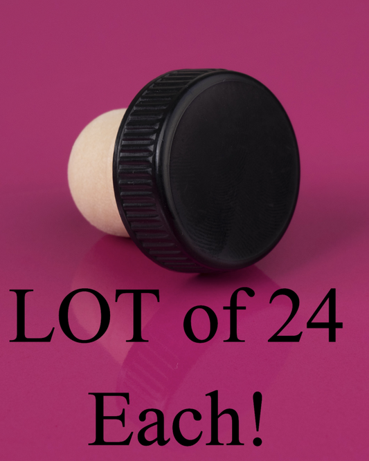 Tapi 19.5MM Reusable Synthetic Corks for Wine Bottles Oil Vinegar Beer 24 each!