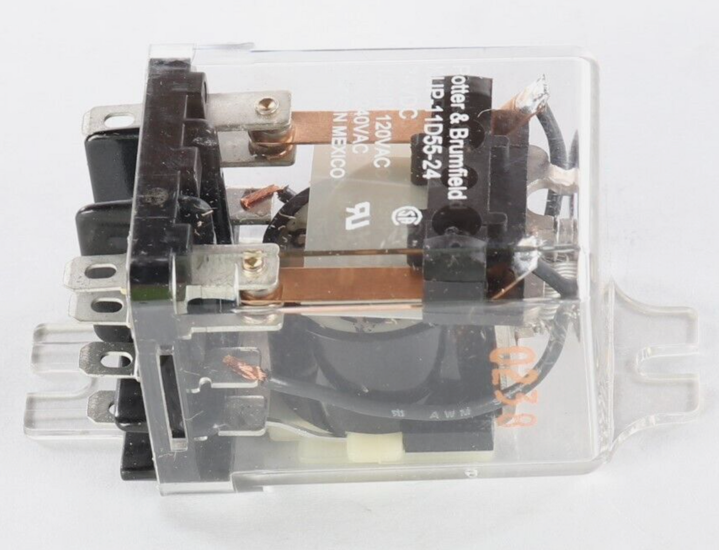 TE Potter & Brumfield KUP-11D55-24 Relay 2 Form C 24VDC Coil 10A 5-1393117-8