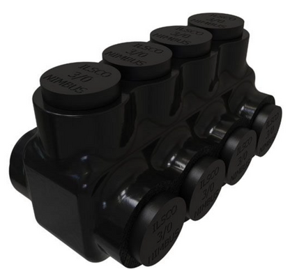 ILSCO PBTD-4-3/0 NIMBUS Insulated Multi-Tap Dual Sided Entry Connector 6 Each