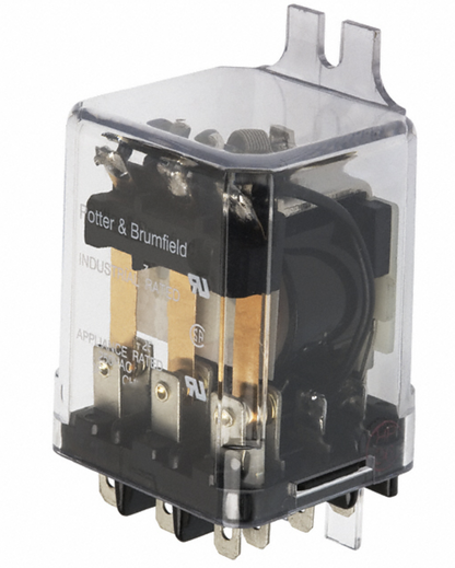 25 TE Potter & Brumfield KUP-11D55-24 Relay 2 Form C 24VDC Coil 10A 5-1393117-8