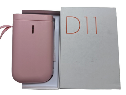 NimBot D11 Portable Bluetooth Wireless Thermal Label Printer Pink - New/ Sealed
