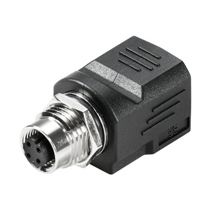 Weidmueller Adapter Circular Fe-Fe 4 Pos M12 To Modular RJ45 Jack 8901620000 New