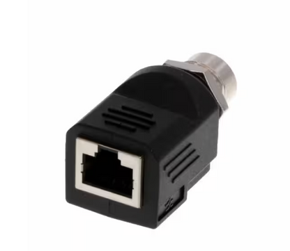 Weidmueller Adapter Circular Fe-Fe 4 Pos M12 To Modular RJ45 Jack 8901620000 New