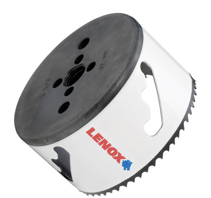 LENOX Tools Bi-Metal Speed Slot Hole Saw Blade with T3, 3-5/8" 92mm