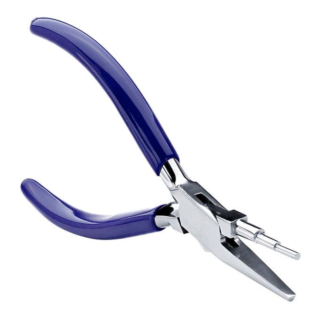 Stepped Round & Chain-Nose Wire-Wrapping Pliers 2.4MM 4.1MM 5.2MM 119323