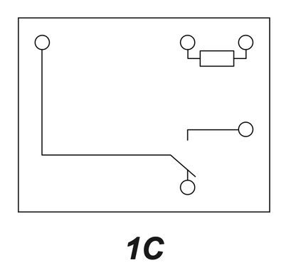 250 Each CIT Relay SPDT 1C 10A 12VDC PC Mount J109F1CS1012VDC.45