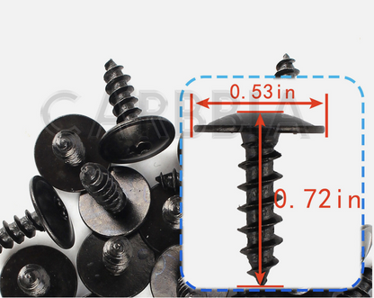 30pcs Fit for Porsche VW Audi Fender Liner Self Tapping T25 Torx Screw N90974701