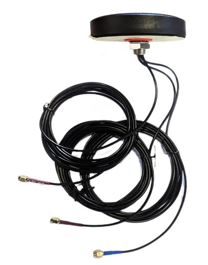 Combo Cellular MIMO 4G 3 Leads GPS & 4G LTE 2X2 MIMO 698~2690 MHz Combo Antenna