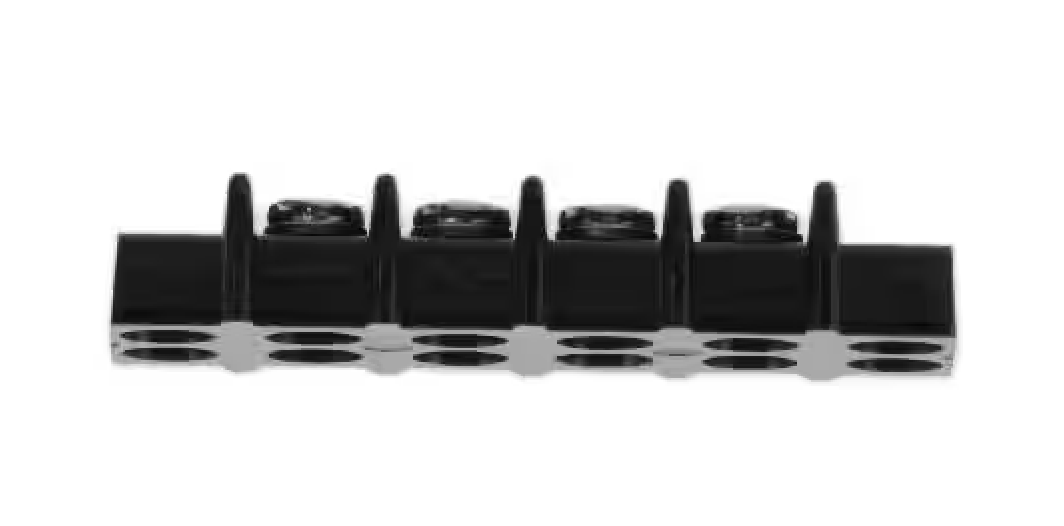 Cinch 4-140 Double Row 4 Circuit Screw Barrier Strip .375 16-22AWG Box of 126 Ea