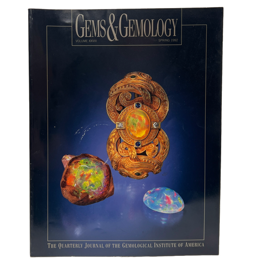 Gems & Gemology GIA Journal Volume 28 XXVIII No. 1 Spring 1992