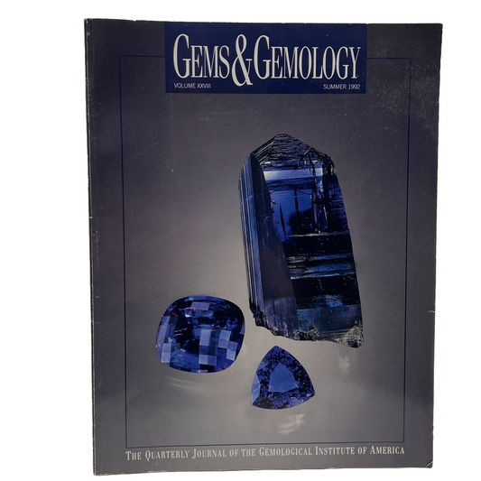 Gems & Gemology GIA Journal Volume 28 XXVIII No. 2 Summer 1992