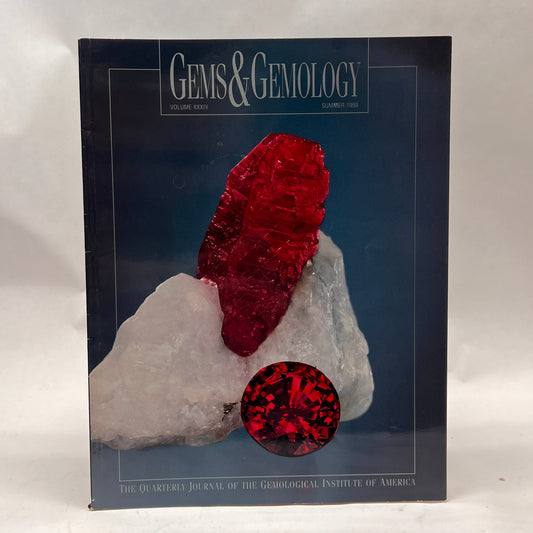 Gems & Gemology GIA Journal Volume 34 XXXIV No. 2 Summer 1998