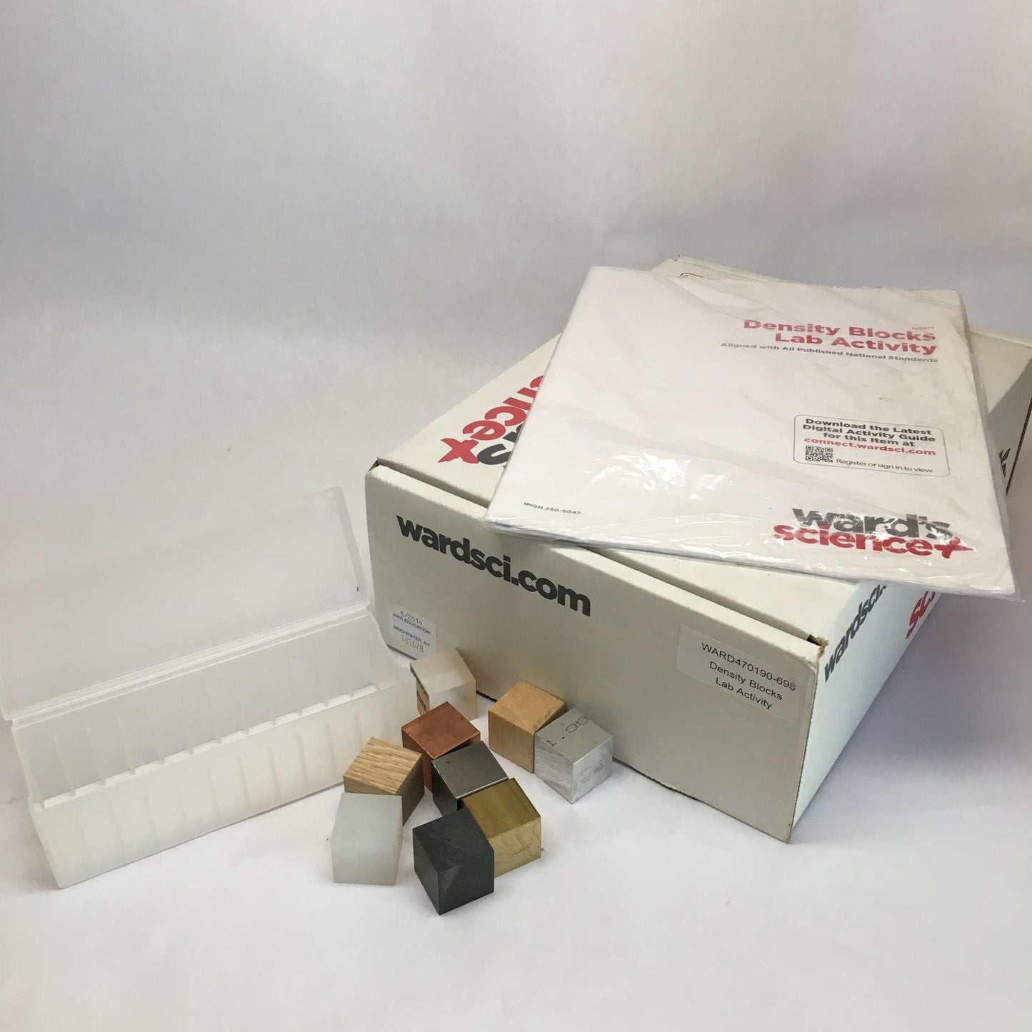 WARDS Science 470190-698 Density Blocks Lab Activity Classroom Scientific Kit