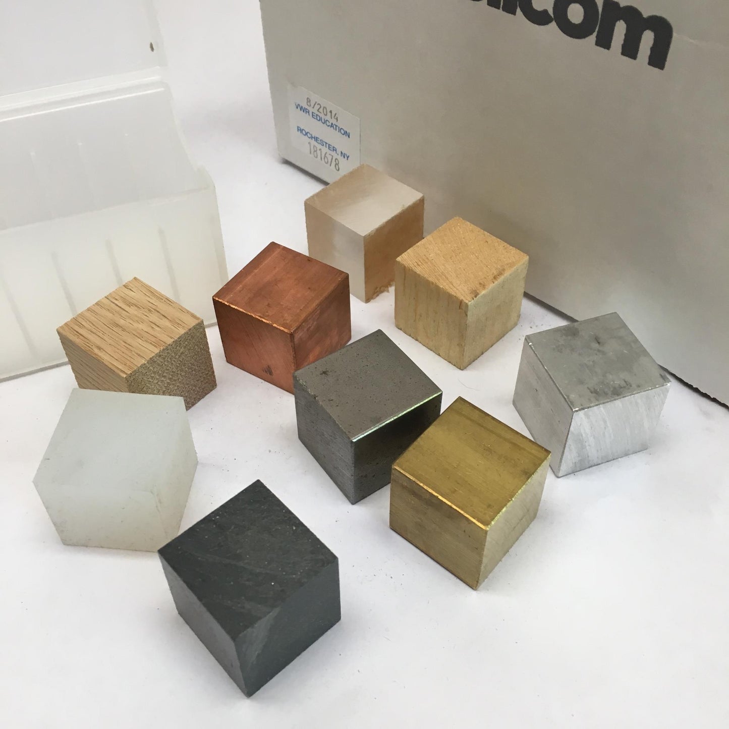 WARDS Science 470190-698 Density Blocks Lab Activity Classroom Scientific Kit