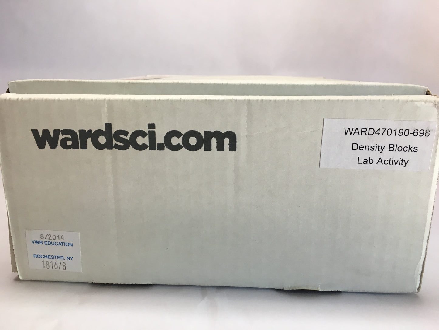 WARDS Science 470190-698 Density Blocks Lab Activity Classroom Scientific Kit