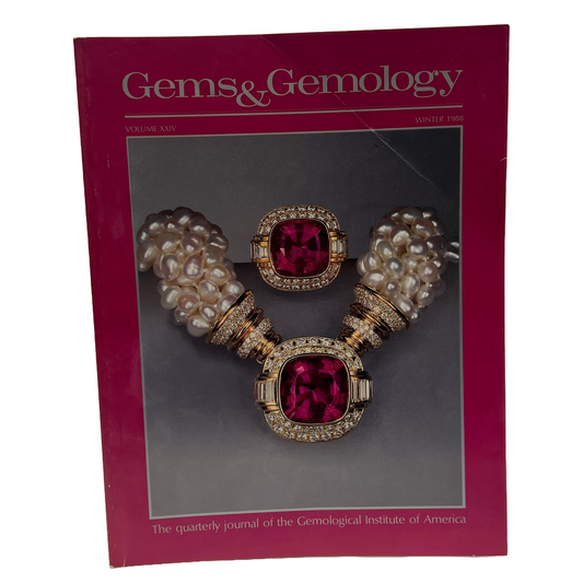 Gems & Gemology GIA Journal Volume 24 XXIV No. 4 Winter 1988