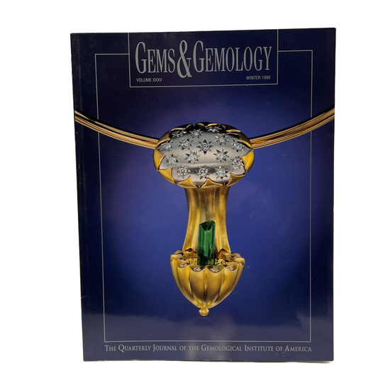 Gems & Gemology GIA Journal Volume 35 XXXV No. 4 Winter 1999
