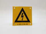 2 Metal Porcelain Enamel Sign WARN High Voltage Electrical Shock Hazard New OSHA