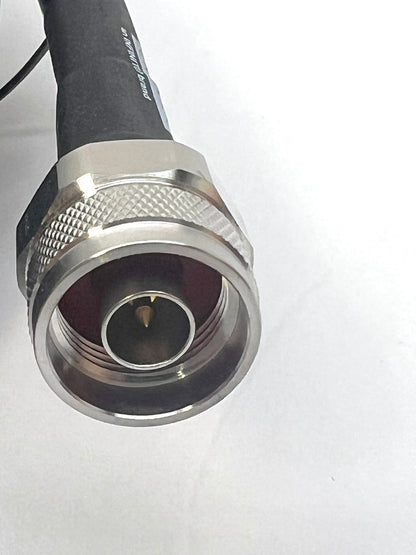 50 FT N Male to SMA Male Low Loss 400 Coaxial Cable Assembly 50 OHM LMR Equiv.