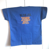 Bob Barker Blue Prison Jail Shirt Zombie Cleanup Detail Heavy Duty! Choose Size