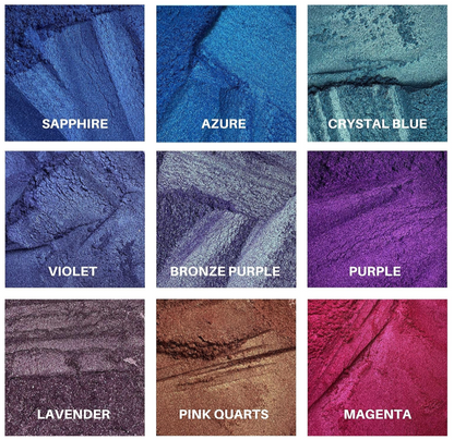Art Pro Pigments 270g Mica Powder for Epoxy Resin 27 Colors 10g each Soap Candle